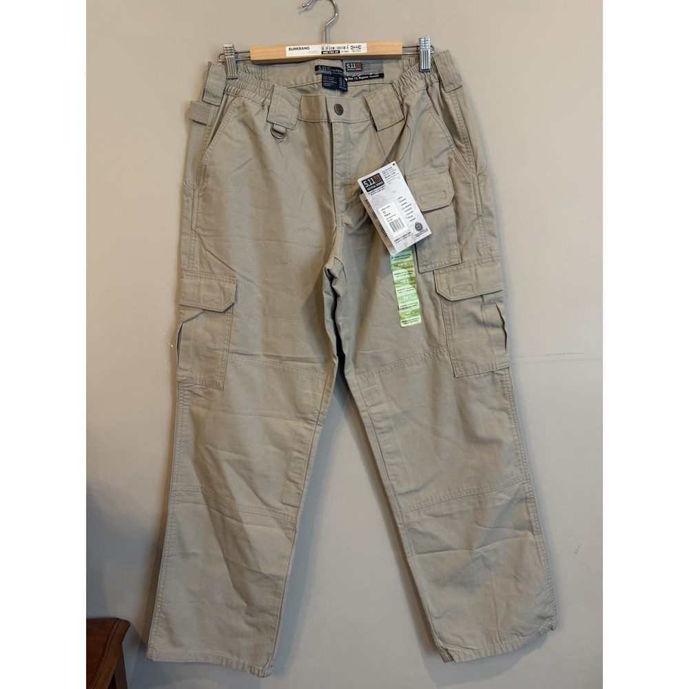 5.11 Tactical Stryke Pants 511 Women's 12  32x31 Tan Khaki Cargo 64386 Teflon